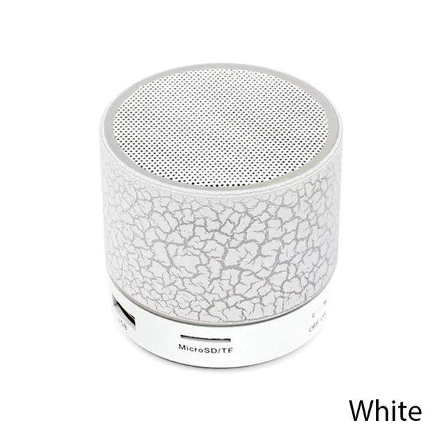 New Mini Portable Car Audio A9 Dazzling Crack LED Wireless Bluetooth 4.1 Subwoofer Speaker TF Card - by Noventix (image 10)