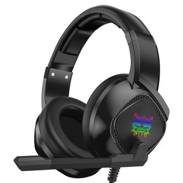Gaming Headset For X-box One, PS4 Over Ear Headphones RGB Earphone With Noise (product 10477775782171 image 43998715379995)
