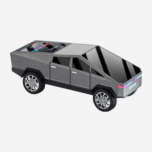 KP-828 Best-Selling Bluetooth Speaker Cyber Style Car Model With Dynamic Color Screen Wireless (product 10477795672347)