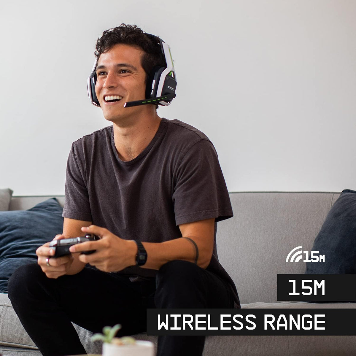 ASTRO Gaming Logitech G A20 Gen 2 Wireless Headset Xbox - White/Green - Headphones - by EasyOptionXY (image 2) | Heavy Bass