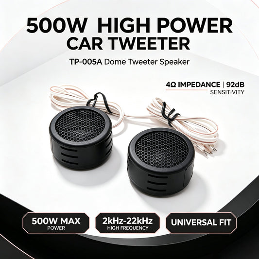 High End Car Dome Tweeter Speaker Mini Vehicle Audio High Frequency Loudspeaker - 4 - by Noventix (image 1) | Heavy Bass &