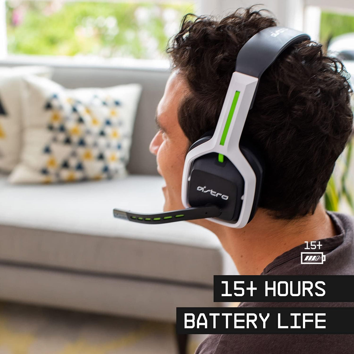 ASTRO Gaming Logitech G A20 Gen 2 Wireless Headset Xbox - White/Green - Headphones - by EasyOptionXY (image 4) | Heavy Bass