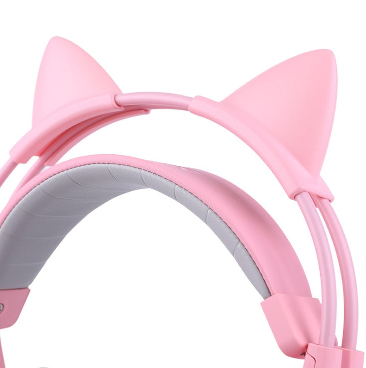 G951 Gaming Headset USB 7.1 Virtual Surround Sound Headsets LED Cat Ear Headphones - 0 - by My Store (image 7) | Heavy Bass