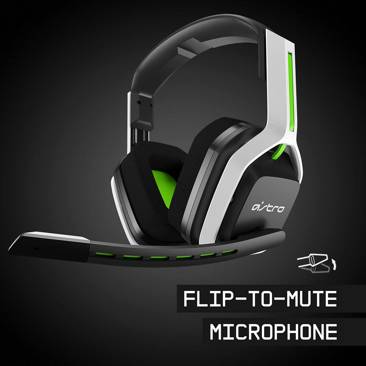 ASTRO Gaming Logitech G A20 Gen 2 Wireless Headset Xbox - White/Green - Headphones - by EasyOptionXY (image 5) | Heavy Bass