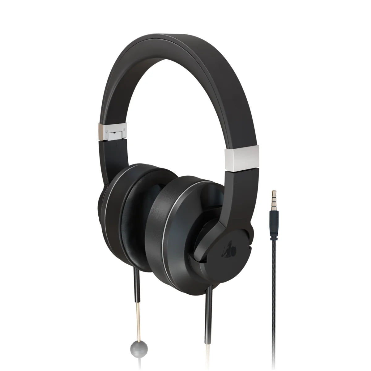 EMF Radiation-Free Air Tube Over-Ear Headphones with Built-In Mic and Full-Range Stereo Sound - (product 10477776109851)