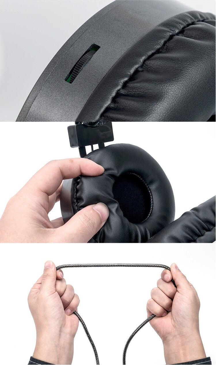 Luxury Gaming Headset with Microphone 3.5mm Wired Earphone Surround Sound Game (product 10477775061275 image 43998711054619)