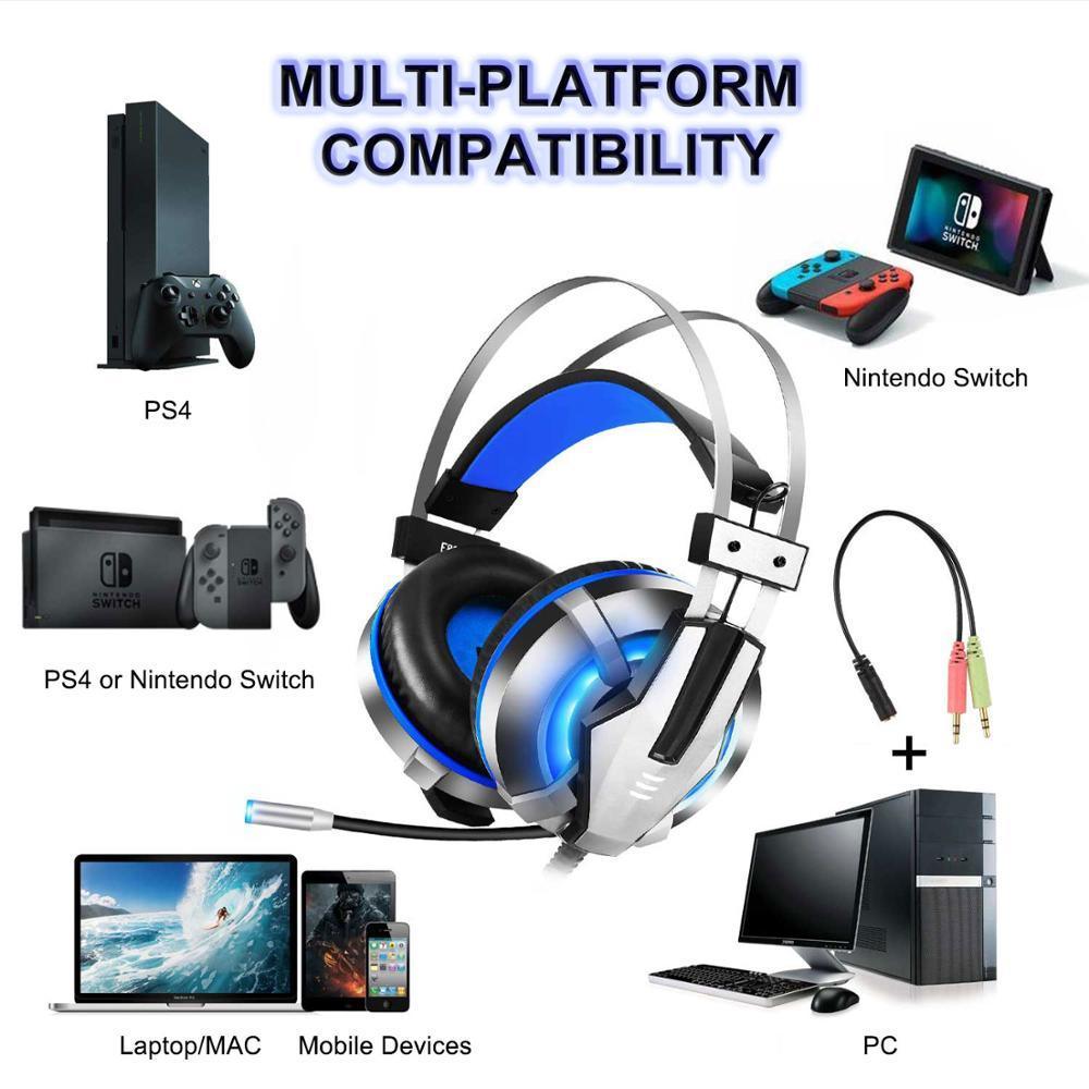 NEW Trend Gaming Headset Gamer Ear Wired Headphones for Smartphone/PS4/PC/Xbox (product 10477774799131 image 43998709547291)