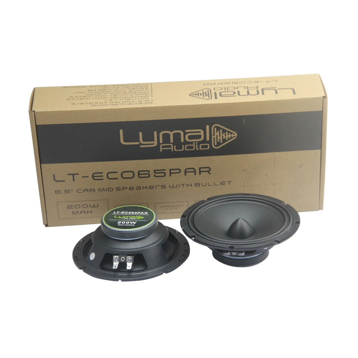 LT-ECO65PAR 6.5" Mid Car Audio Speakers with Bullet - Automotive - by Snagva (image 7) | Heavy Bass & Prosody
