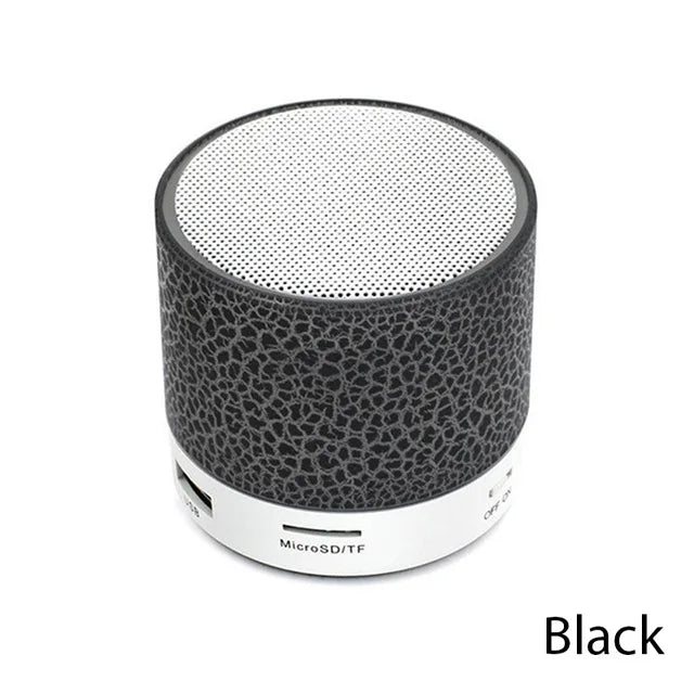 New Mini Portable Car Audio A9 Dazzling Crack LED Wireless Bluetooth 4.1 Subwoofer Speaker TF Card - by Noventix (image 8) |