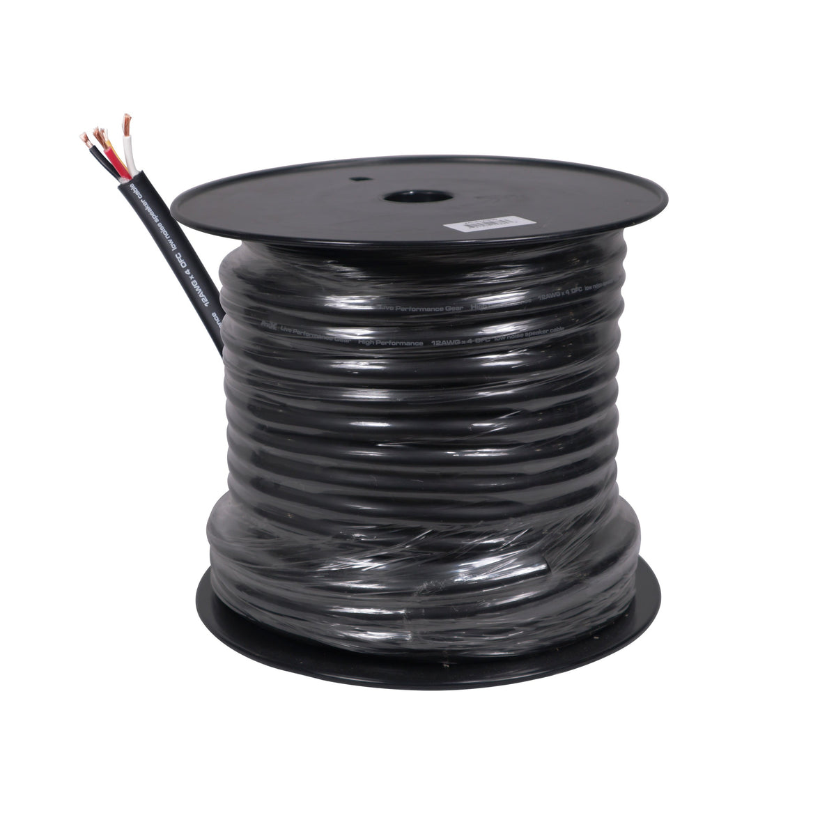 ProX XC-412-100 - 100 Ft. 12 AWG 4 Conductor Hybrid Passive Speaker Wire Bulk (product 10477795311899 image 43998822039835)