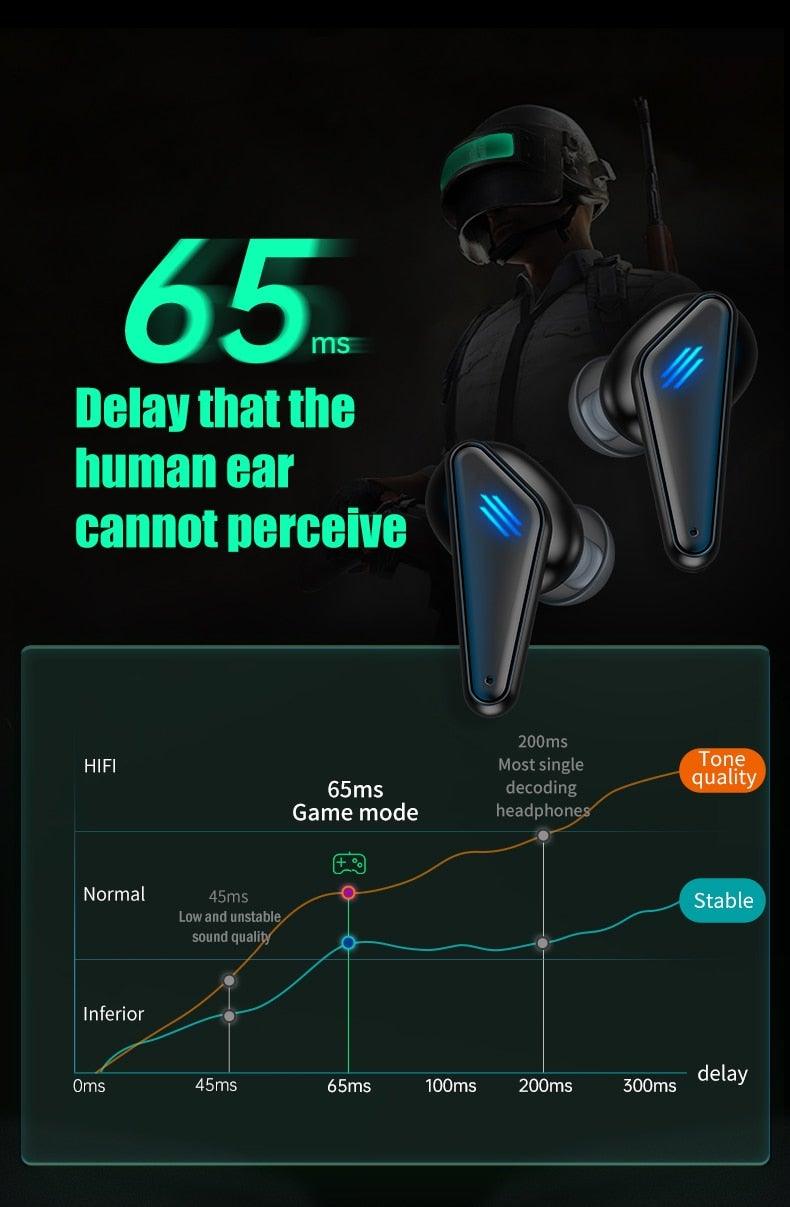 Bluetooth 5.0 Gaming Headset Workout Music Earphones Earbuds With Mic Bass (product 10477776240923 image 43998719705371)