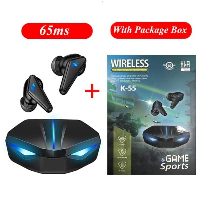 Bluetooth 5.0 Gaming Headset Workout Music Earphones Earbuds With Mic Bass (product 10477776240923 image 43998719836443)