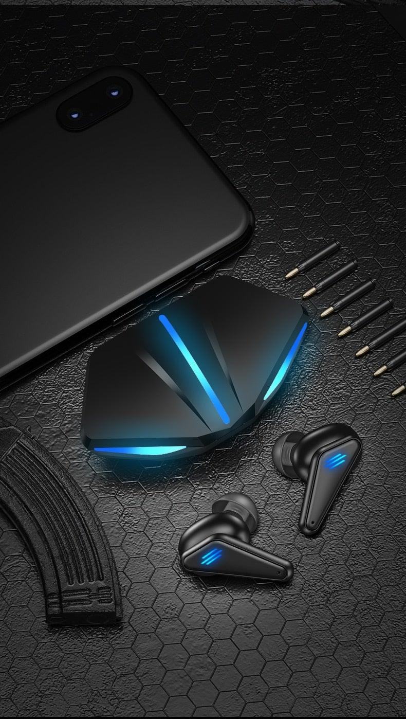 Bluetooth 5.0 Gaming Headset Workout Music Earphones Earbuds With Mic Bass (product 10477776240923 image 43998719607067)