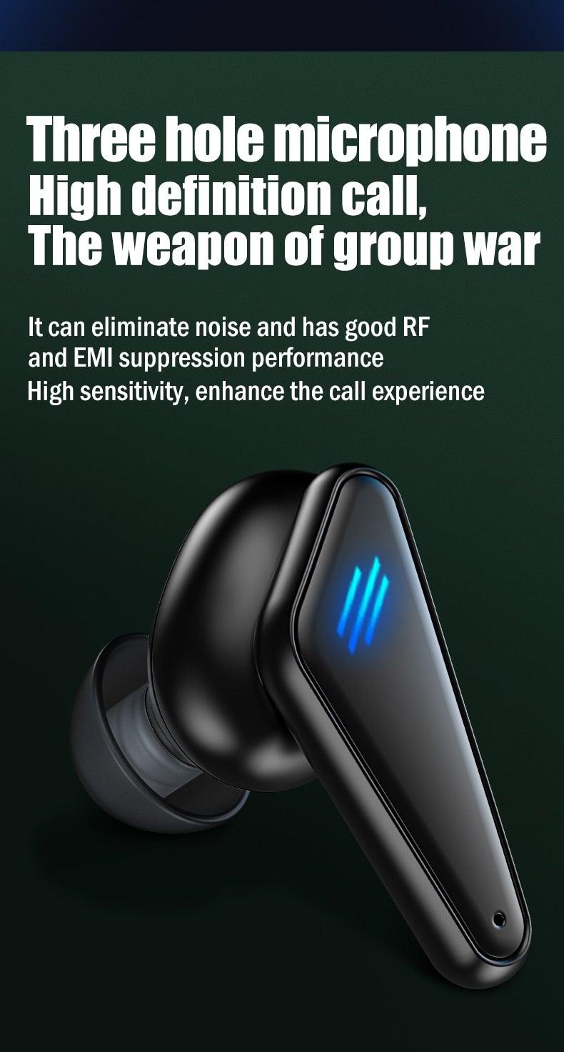 Bluetooth 5.0 Gaming Headset Workout Music Earphones Earbuds With Mic Bass (product 10477776240923 image 43998719672603)