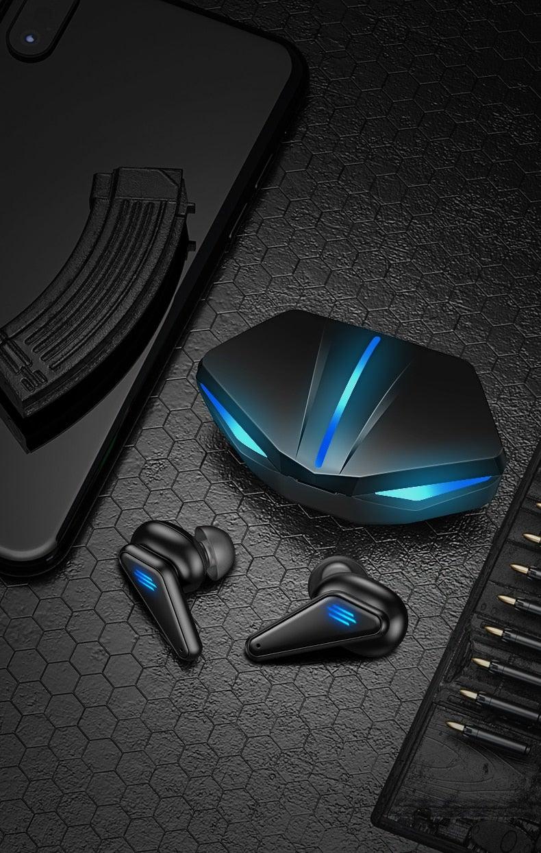 Bluetooth 5.0 Gaming Headset Workout Music Earphones Earbuds With Mic Bass (product 10477776240923 image 43998719443227)