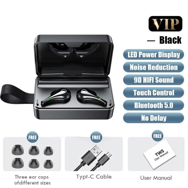 Luxury Earphone Bluetooth Compatible Headphones With Mic 3500mAh Mirror (product 10477776142619 image 43998718394651)