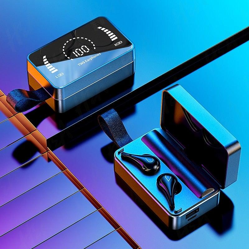 Luxury Earphone Bluetooth Compatible Headphones With Mic 3500mAh Mirror (product 10477776142619 image 43998718329115)