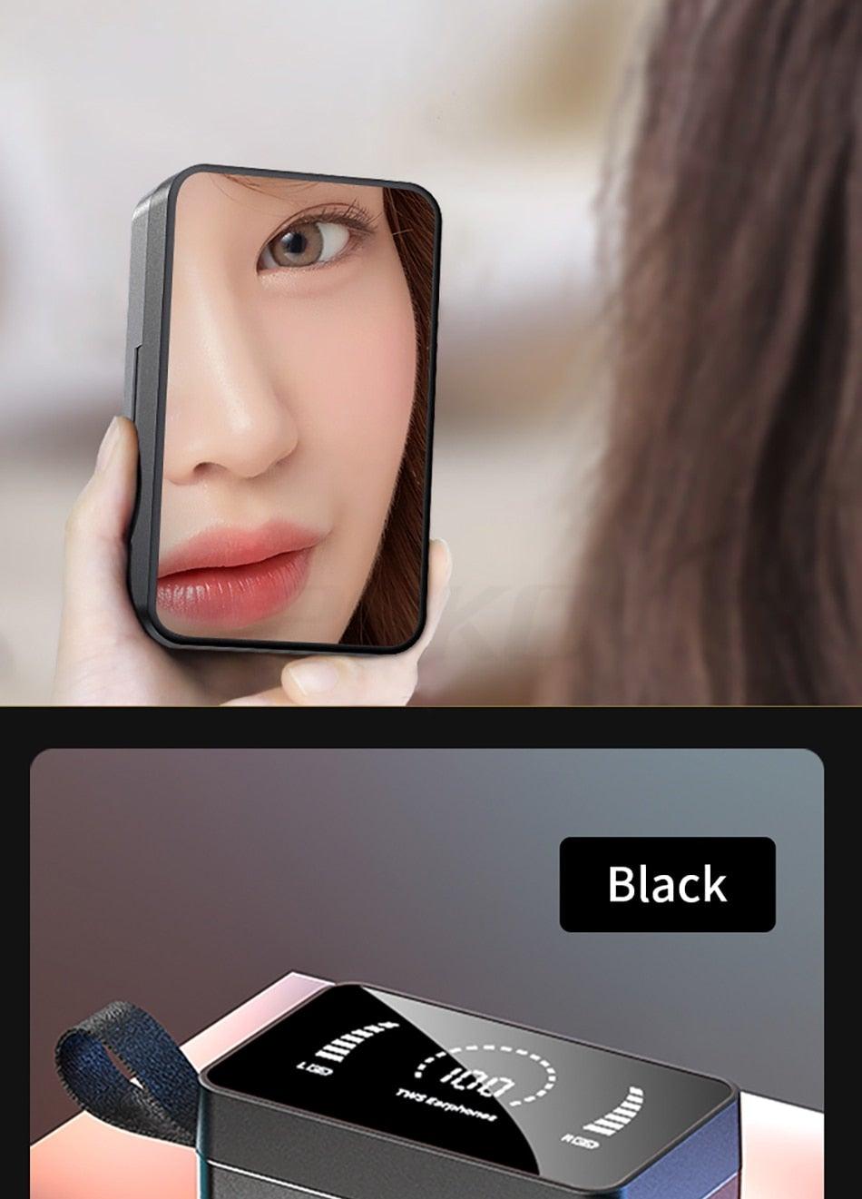 Luxury Earphone Bluetooth Compatible Headphones With Mic 3500mAh Mirror (product 10477776142619 image 43998718361883)